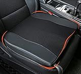 Lofty Aim Car Seat Cushion, Comfort Memory Foam Car Cushions for Driving - Sciatica & Lower Back Pain Relief, Driver Seat Pillow for Auto, Office Chair, Wheelchair - Black