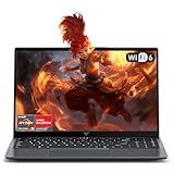 MALLRACE 2025 Laptop with AMD Ryzen 7430U Hexa-core Processor(Up to 4.3G),AMD Radeon Graphics,16GB DDR4 512GB NVMe SSD, Wi-Fi 6,Type-C,Webcam,15.6" Full HD IPS Display,Windows 11 Computer