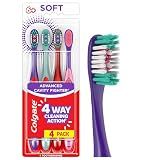 Colgate Kids Advanced Cavity Fighter Soft Toothbrushes, 4 Pack