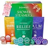 JoJowell Shower Steamers Aromatherapy - 18 Pack Mothers Day Gifts for Mom Wife Grandma from Daughter Son, Birthday Gifts for Women Men Self Care with Natural Essential Oils Relaxation Home SPA