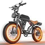 ASKGO Electric Bike for Adults, 2500W Peak Motor, 32MPH & 100 Miles, 48V 20Ah Large Battery, NFC & Password Unlock, Electric Dirt Bike with LCD, Dual Suspension & Brakes, 20" Fat Tire Off-Road Ebike