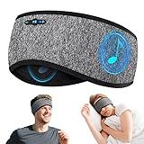 Sleep Headphones Bluetooth 6.0 Headband, 20H Playtime Headband Headphones with HD Stereo Speakers, Sports Wireless Earphones for Side Sleepers Workout Yoga Travel Meditation, Gifts for Women Men