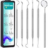 CATACC PRO Dental Pick Tools Kit, Plaque Tartar Remover Tooth Scraper