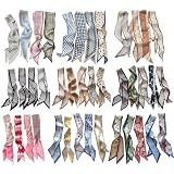 RFQMNO 40 Pcs Purse Scarf - Versatile Bag Decoration & Hair Accessory
