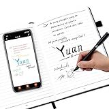 Smart Pen and Notebook - Smartpen Writing Set, Digital Smart pens for Note Taking, Real-time Sync for Digitizing, Storing, and Sharing Paper Notes, Compatible with ipad, iPhone and Android Smartphone