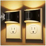DORESshop Motion Sensor Night Light, Night Lights Plug into Wall, 3000K