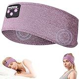Perytong Sleep Headphones Bluetooth 5.4, Sleep Headphones for Side Sleepers with Ultra-Thin HD Stereo Speakers, Wireless & Sweat Resistant Sport Earphones for Workout Yoga Travel