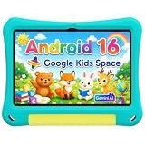 Kids Tablet 10 Inch, Android 16 Tablet for Kids, Parental Controls, Teal