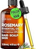 100% Pure Rosemary Essential Oil - 4 Fl Oz - Rosemary Oil for Hair and Skin