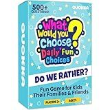 QUOKKA Fun Card Game for Teens, Kids & Adults – Fun Party & Family Board Game | What Would You Chose Challenges | 500+ Hilarious Icebreaker Questions for Friends, Family Nights, Travel & Sleepovers