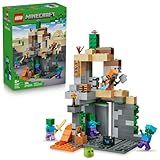 LEGO Minecraft Zombie Dungeon Building & Pretend Play Toy for Boys & Girls - Video Game Playset & Toy Figures for Kids, Ages 8+ - W/Wandering Wastelands Minifigure - Gift Idea for Birthdays - 21587