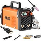OFRAP Stick Welder, Upgraded MMA 250A 110V Welding Machine with Tig Torch, ARC/Lift TIG 2 In 1 Mini Welder Machine, Portable Welder with Hot Start, Arc force and Anti-Stick
