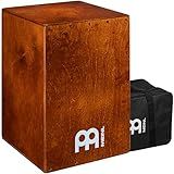 Snare Cajon Box Drum with Bag Bundle For Acoustic Music — MADE IN EUROPE — Baltic Birch Wood, Play with Your Hands, Full Size, 2-YEAR WARRANTY