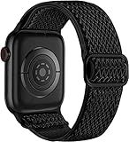 Lerobo Elastic Bands Compatible with Apple Watch 44mm 45mm 46mm 42mm 49mm 40mm for Women Men,Stretchy Solo Loop Soft Nylon Adjustable Solo Loop Sport Bands for iWatch SE Series 11 10 9 8 7 6 5 4 3 2 1