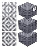 VEVOR Interlocking Drainage Mat, 12” x 12” Modular Interlocking Cushion, 55 Pcs Splicing Drainage Mats, Non-Slip PP Drainage Floor Tile and Shower Mat, for Garage, Garden, Kitchen & Outdoor, Gray