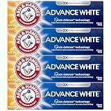 Arm and Hammer Advance Whitening Toothpaste .9 Oz Travel Size 4 Pk.
