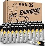 Energizer Alkaline Power AAA Batteries (32 Pack), Long-Lasting