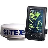 SI-TEX T-760 Compact Color Radar w/4kW 18 Dome - 7 Touchscreen Marine, Boating Equipment