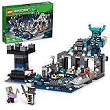 LEGO Minecraft The Deep Dark Battle Set, 21246 Biome Adventure Toy, Ancient City with Warden Figure, Exploding Tower & Treasure Chest, for Kids Ages 8 Plus