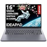 Lenovo Business Laptop with Copilot AI • 2026 Edition • Intel 13th Gen i5-13420H • 16GB DDR5 • 512GB SSD • 16" FHD+ • Microsoft 365 • WiFi 6 • Windows 11