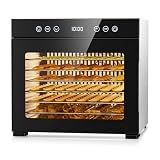 Food Dehydrator Machine, Large Food Dryer with 8 Stainless Steel Trays
