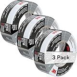 3M Duct Tape DT8, 3 Pack, Industrial Strength, Multi-Use, Silver color tape, 1.88" x 60 yd, Tear by Hand, Professional Grade Adhesive, Perfect for HVAC, Bundling, Moisture Proofing, and Reinforcing