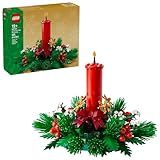 LEGO Christmas Table Decoration Building Toy for Kids - Brick-Built Holiday Centerpiece & Festive Room Decor - Craft for Girls & Boys, Ages 12+ - Gift Idea for Families - 40743