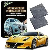 Tiantanghu Car Scratches Remover,6 Pack 2025 Nano Sparkle Cloth for Car Scratches Multi-Purpose Nano Magic Cloth Easy to Repair Paint Scratches,Water Spots Surface Polishing