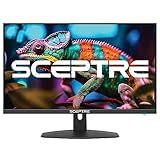 Sceptre 27-inch Prime Gaming Monitor 100Hz 1ms DisplayPort HDMI x2 100% sRGB AMD FreeSync Build-in Speakers, Eye Care Frameless Machine Black 2025 (E275W-FW100T Series)