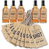 STOFINITY Groomsmen Proposal Gift - Wedding Groomsmen Gifts Set Of 8 Will You Be My Groomsman Cards, 2 Will You Be My Best Man Proposal Gifts, Groomsman Gifts Ideas Groomsmen Cards Take Shot Tag