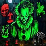 12-in-1 Halloween Projector Lights, Outdoor Dynamic Halloween Projector