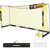 MangoStar Soccer Goal 12X6 FT Soccer Goals for Backyard Portable Soccer Net