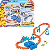 Hot Wheels Track Creator Boosted Jump Speedway Set & Toy Car