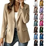 Blazers for Women Business Casual Long Sleeve Work Suit Jackets