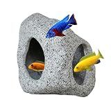 SpringSmart Betta Fish Tank Decor Rock Cave, Aquarium Hideout Accessories