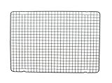 Nordic Ware 43343 Oven Safe Nonstick Baking & Cooling Grid (1/2 Sheet), One Size, Steel