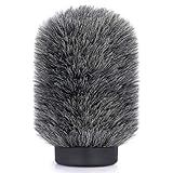 YOUSHARES Deadcat Wind Muff for Rode NTG4,MKE 600 Shotgun Microphones, Audio-Technica AT875R Shotgun Microphones, Windscreen Up to 4.7" Long