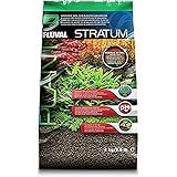 Fluval 12694 Plant and Shrimp Stratum for Freshwater Fish Tanks, 8.8 lbs. – Aquarium Substrate for Strong Plant Growth, Supports Neutral to Slightly Acidic pH