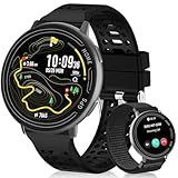 GPS Smart Watch for Men, 1.39" AMOLED Screen Smartwatches, GPS, AI, Bluetooth Call & Text, Health, 100+ Sport Modes Sleep 3ATM Waterproof Activity Fitness Tracker, Smartwatch for Android iPhone