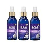 Dr Teal's Calm Blend Spray with Melatonin, Lavender & Chamomile Essential Oils, 6 fl oz (Pack of 3)