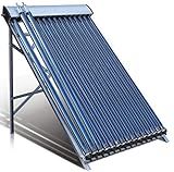 30 Tube Duda Solar Water Heater Collector 45° Frame Evacuated Vacuum Tubes SRCC Certified Hot