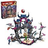 LEGO NINJAGO Wolf Mask Shadow Dojo Building Toy with 8 Ninja Action Figures Including Kai, NYA, Lloyd and Zane, Kids’ Ninja Master Toy for Independent Play, Toys for 9 Year Old Boys and Girls, 71813