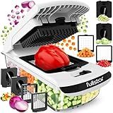 Fullstar Pro Original Vegetable Chopper & Spiralizer, All-in-1 Kitchen Tool