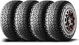 Set of 4 (FOUR) Mastertrack BADLANDS AT All Terrain 275/55R20 113T SUV Tire + Road Hazard Warranty Included - 275/55/20(Tire Only)