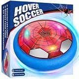 Ocditikl Hover Soccer Ball, Air Floating Soccer with LED Lights & Foam Bumper, Indoor Soccer Toys for Kids Ages 5-12, Ideal Easter Birthday for 4 5 6 7 8 9 10 11 12 Year Old Boys Girls