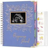 Clever Fox Pregnancy Journal, Expecting First Time Mom Planner Lavender