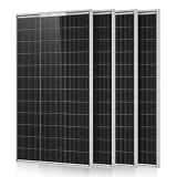 ECO-WORTHY 400W Solar Panels N-Type 4pcs 100 Watt 18V Monocrystalline
