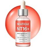 Niacinamide 11% + Tranexamic Acid 5% Serum, 110,000ppm Niacinamide, 50,000ppm TXA – Neatique NT16+ Face Serum for Dark Spots, Uneven Tone & Smooth-Looking Skin, 30mL / 1 fl oz