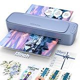 13 Inch Laminator Machine 11x17 with Laminating Sheets Personal Laminator for Teachers, 60S Warm Up Cold Thermal Lamination Machine for Home Office, A3 Laminating Machine Portable Paper Laminate Kit