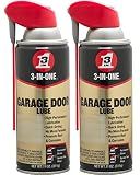 3-IN-ONE Professional Garage Door Lubricant, Smart Straw, 11 OZ [2-Pack]